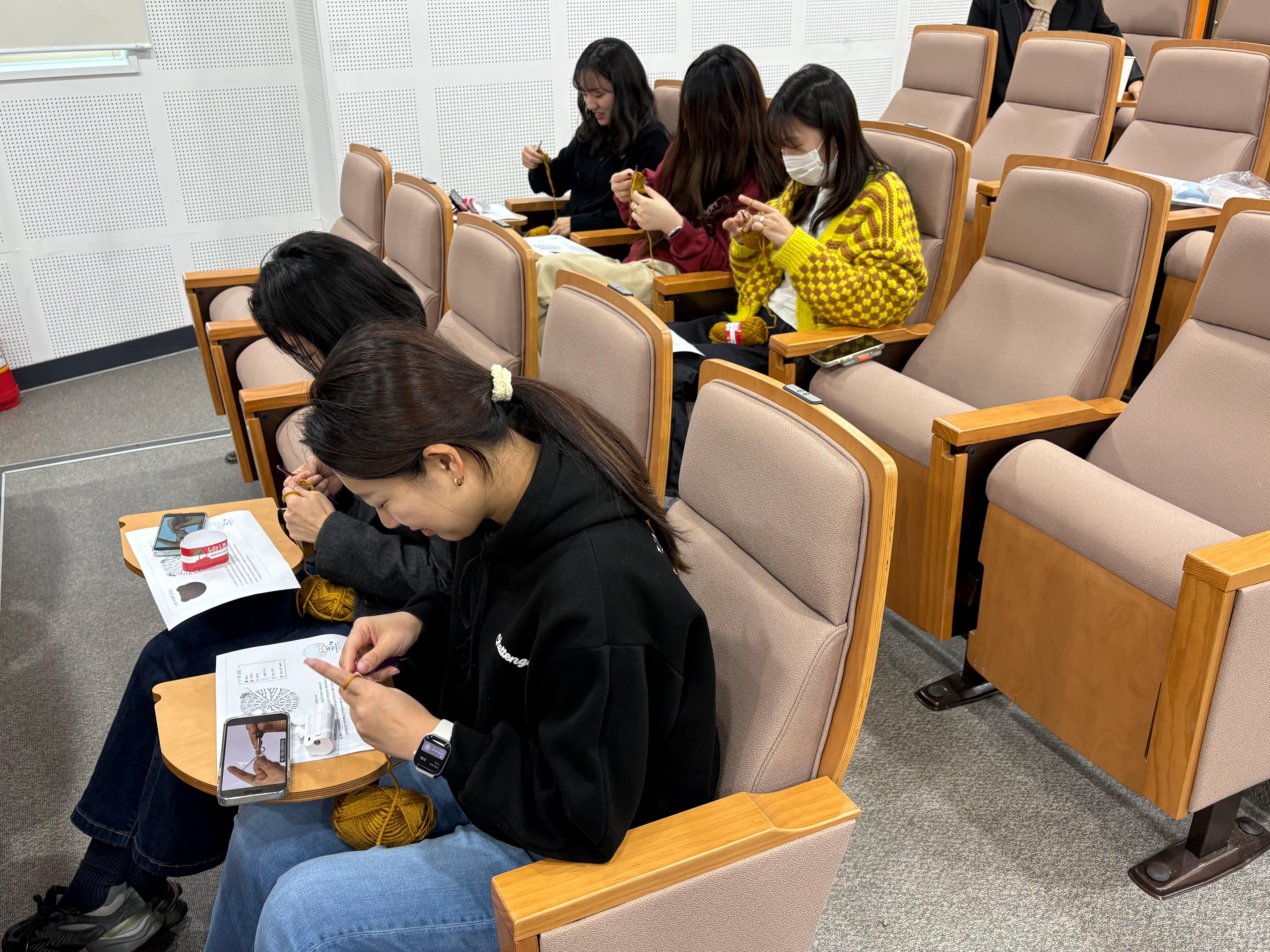삼성전자와 함께하는 친환경 수세미 뜨기