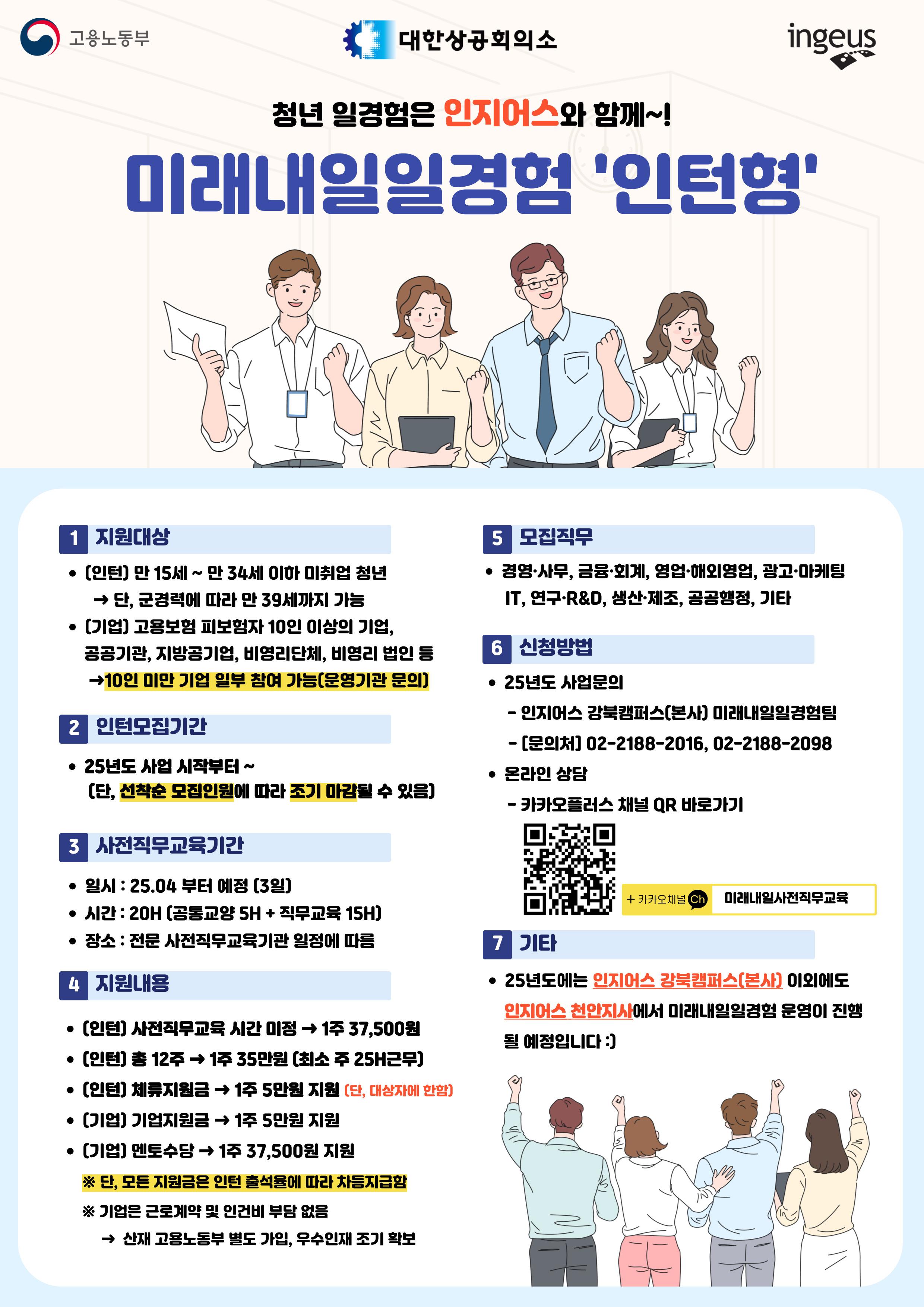 미래내일일경험'인턴형'